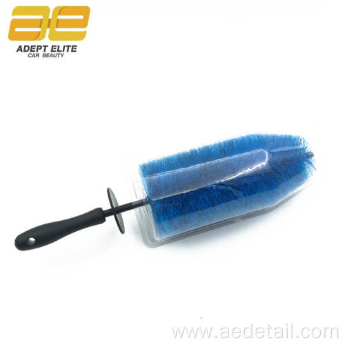 Racing mini type car wheel brush